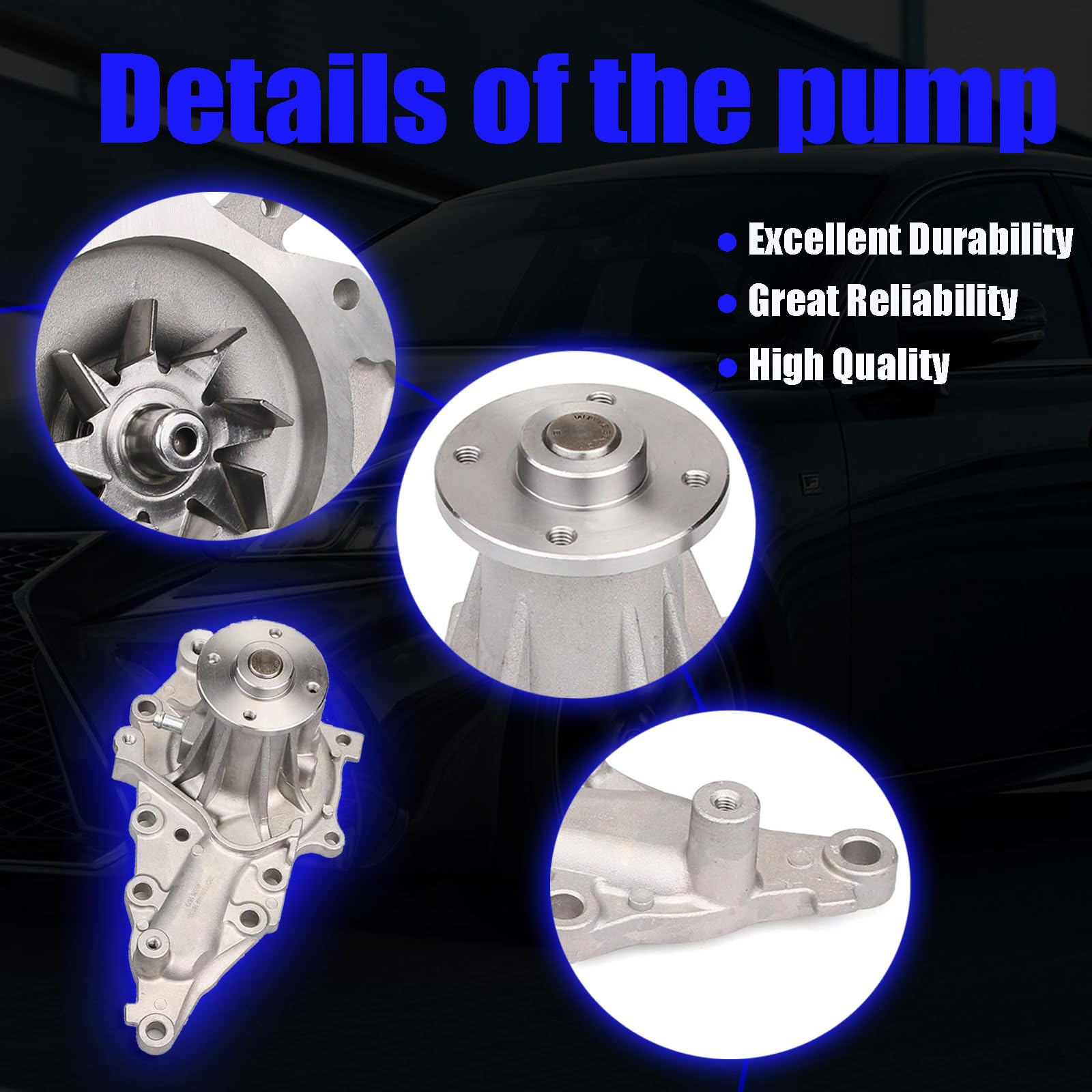 Amazon.com: Engine Timing Belt Kit with Water Pump Compatible with