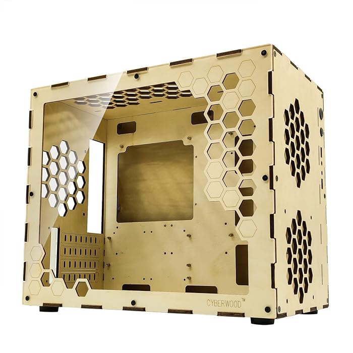 Buy CYBERWOOD Micro ATX PC Case,Mini Tower Computer Case,DIY Desktop