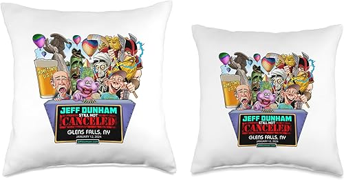 Miniatura 3 de Jeff Dunham Glens Falls, NY (2024) Almohada de tiro