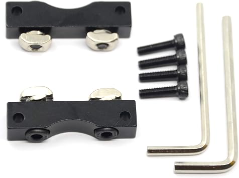 2PCS Aluminum Alloy Z axis Stepper Motor Mount Rack for 3D Printer Ender-3 CR-10 Series