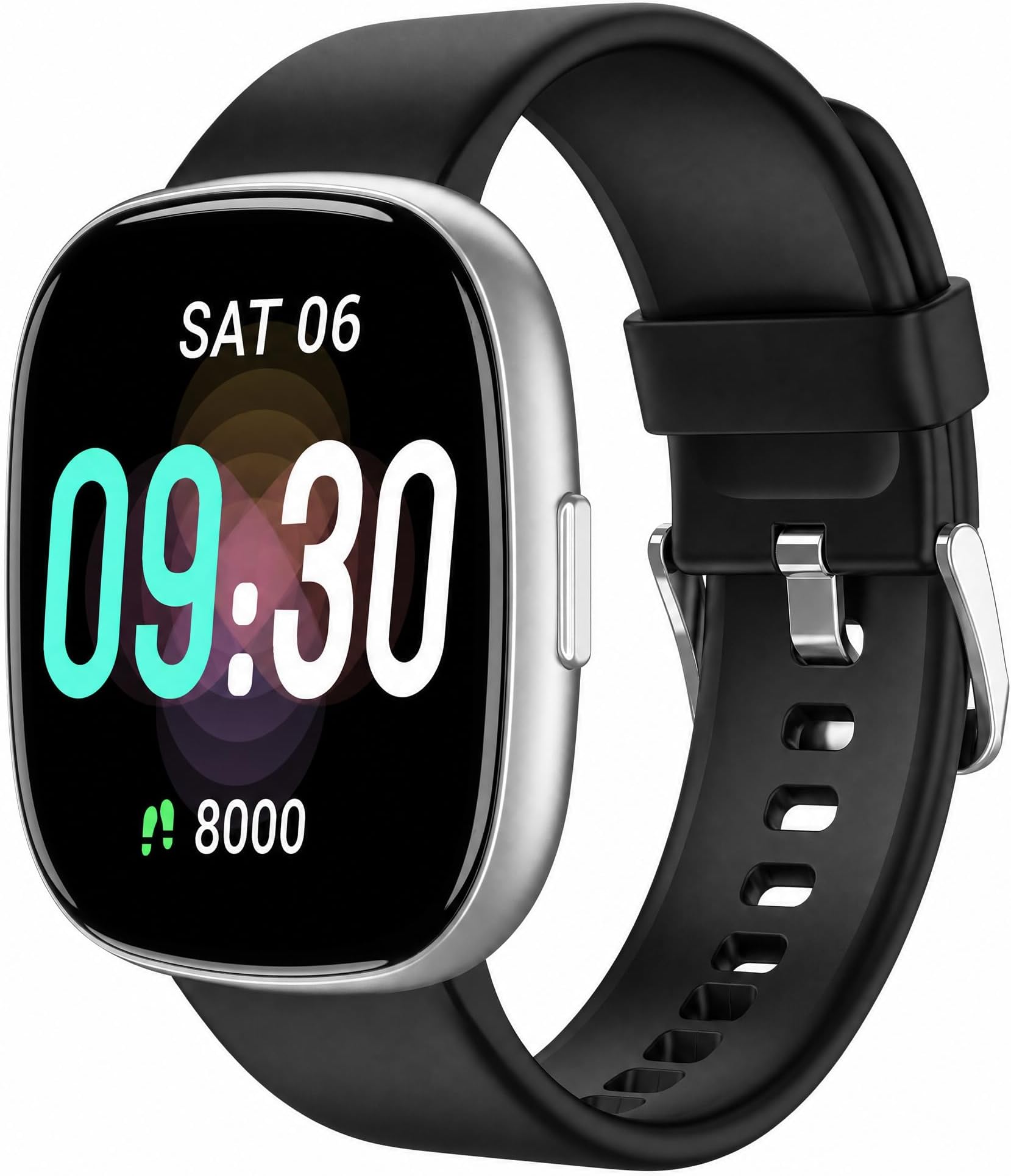 TYKOIT Smart Watch, Fitness Tracker with Heart Rate Monitor, Blood Oxygen, Sleep Tracker, 41mm Touchscreen Smartwatch for Android iOS Waterproof Pedometer Watches Step Calories Tracker for Women Men
