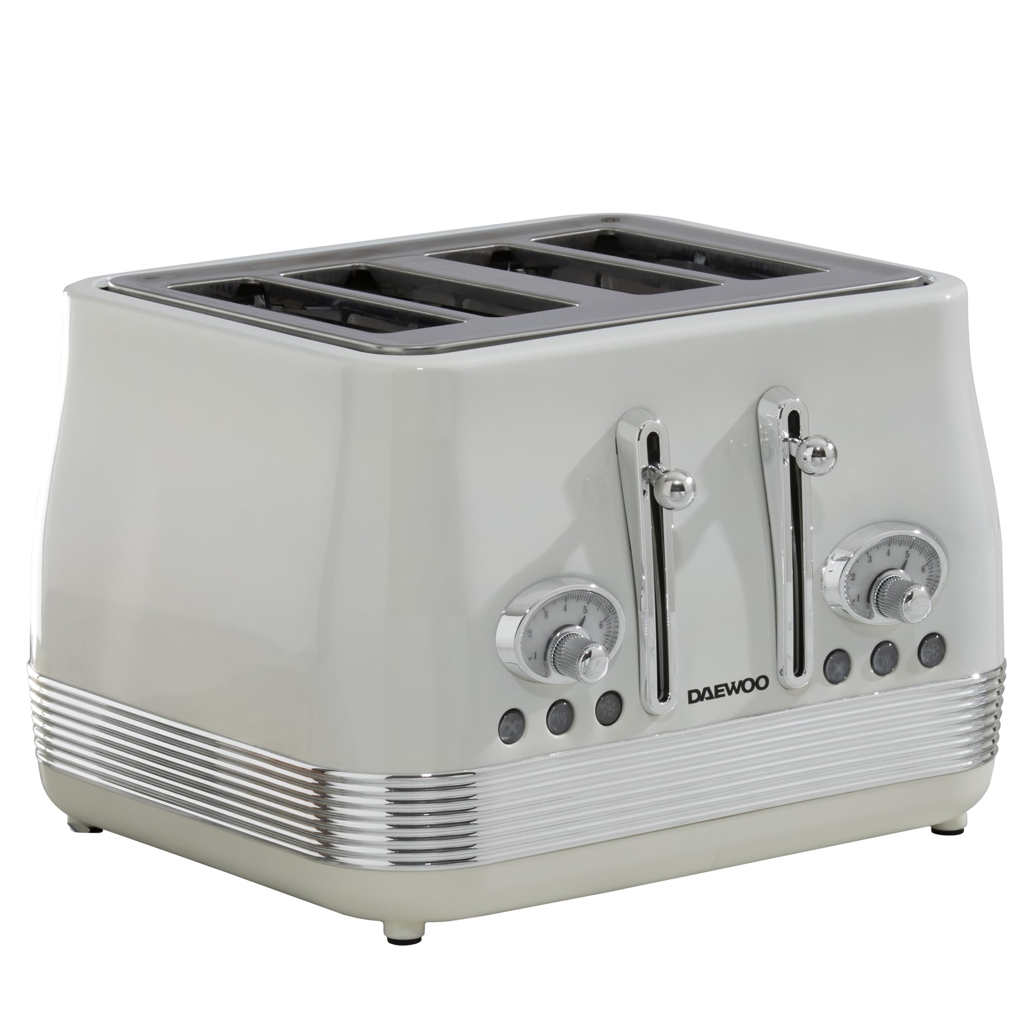 Daewoo Electricals Denver 4 Slice Toaster Buttermilk Cream Size 1