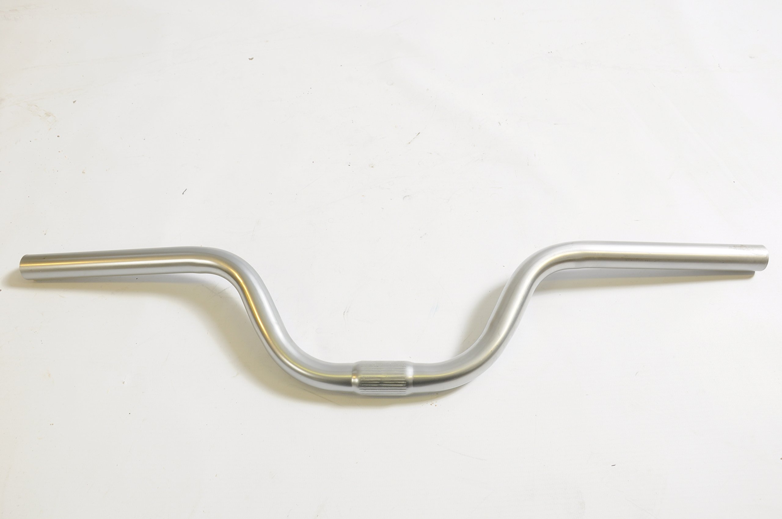 Smart Ideas SIT UP & RIDE 100mm RISE REALLY COMFORTABLE TRADITIONAL BIKE HANDLEBAR SATIN FINISH