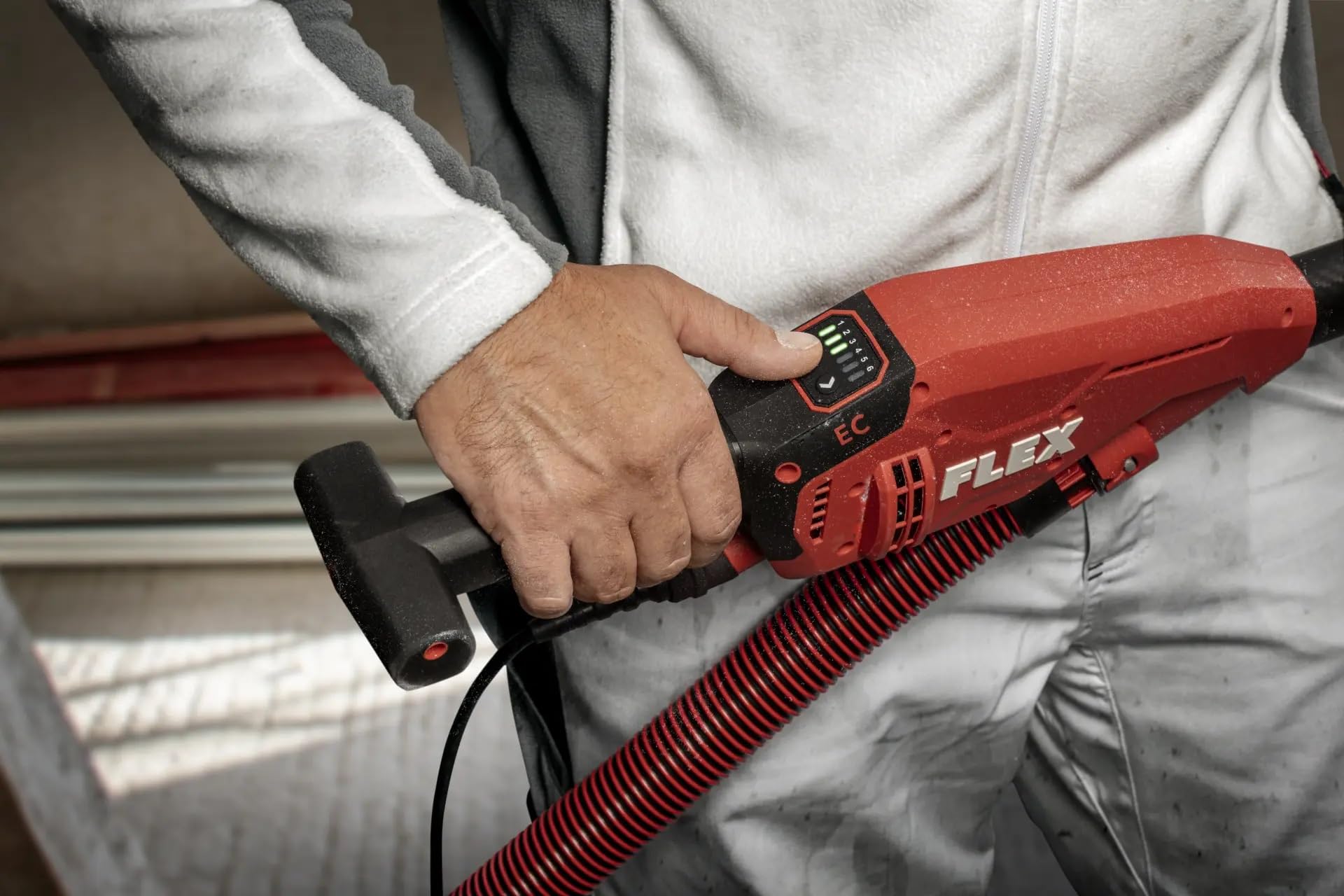 Flex Wand- und Deckenschleifer Giraffe GE 6 R-EC (Leistungsaufnahme 500 W, inkl. Transporttasche) 530900