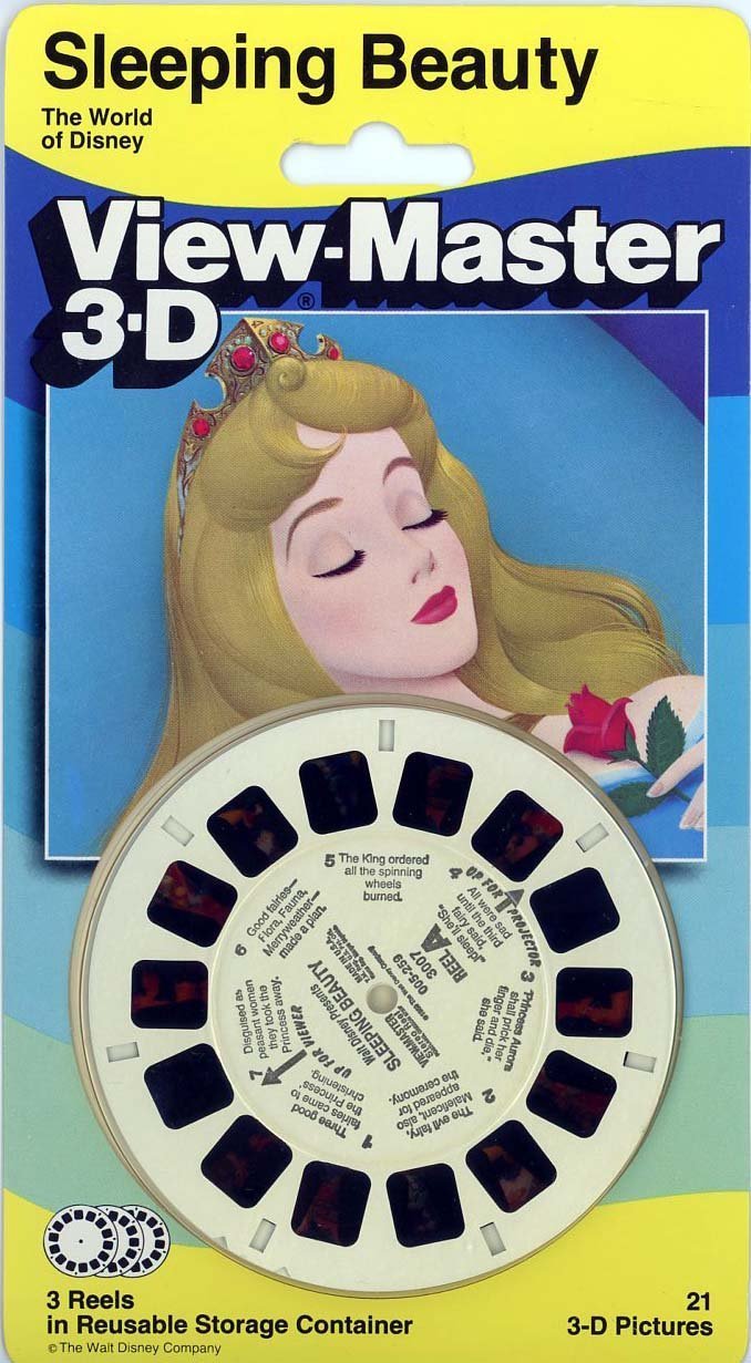 Sleeping Beauty - Disney Princess - Classic ViewMaster 3Reel Set