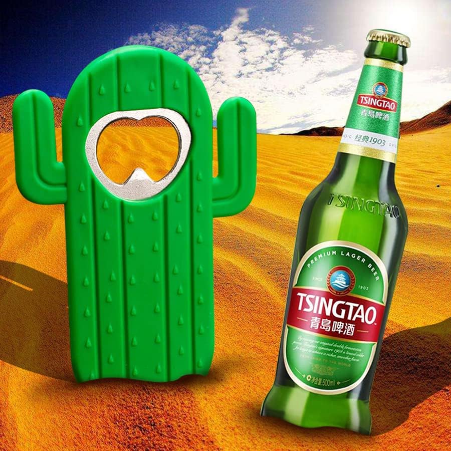 Miniatura 2 de Abridor de botellas de cactus, abrebotellas de cerveza, imán, abridor de botellas para refrigerador, refrescos, bebidas, abrebotellas, bar,