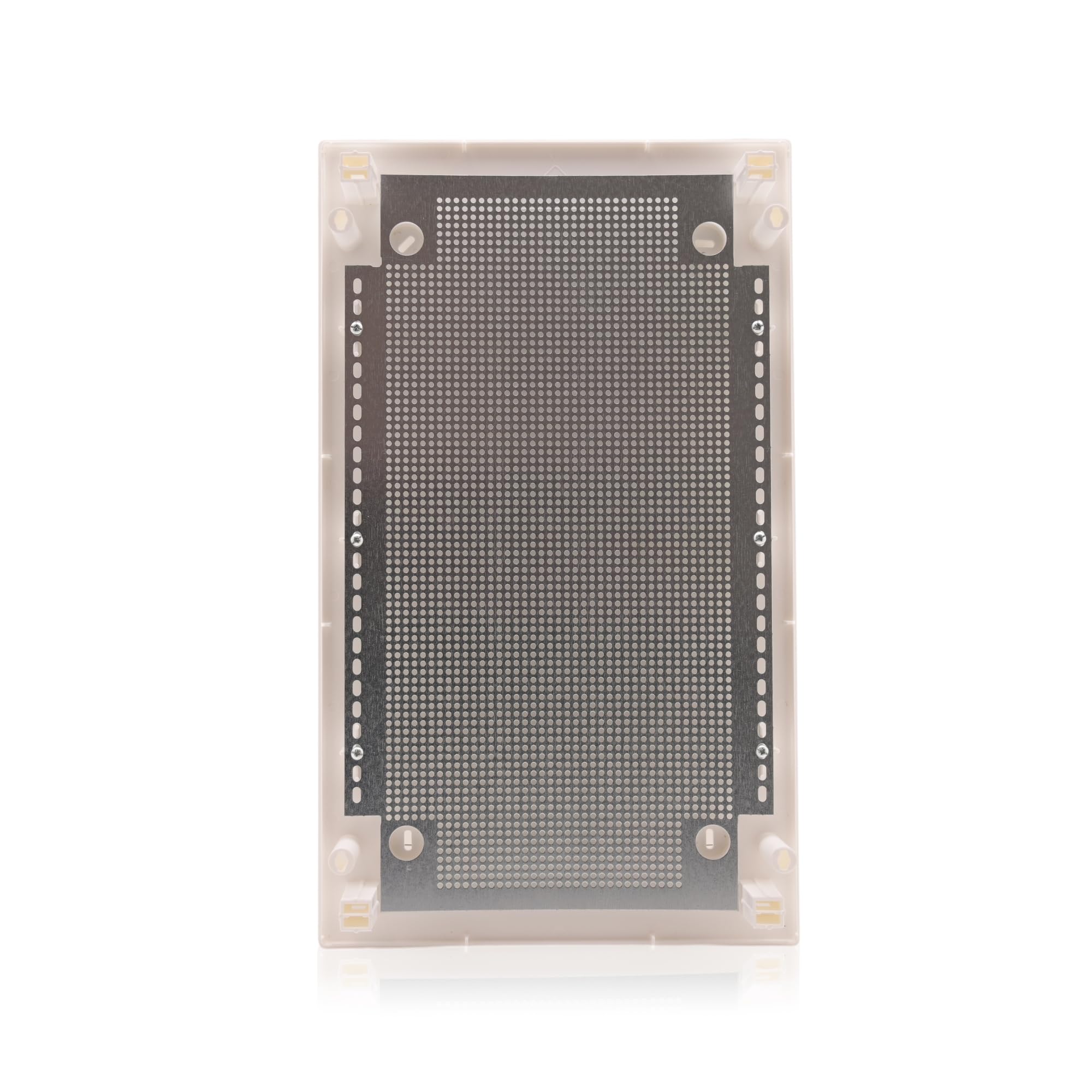 Intratec ripartitore di comunicazione a parete, IP40 – Distribuzione multimediale per casa connessa, armadio per sistemi multimediali, 287 x 485 x 112 mm, bianco