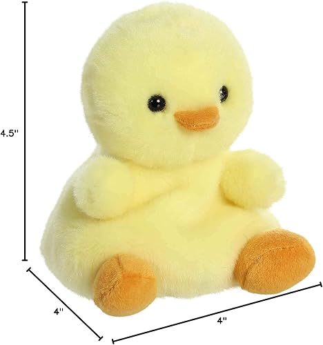 Miniatura 5 de Aurora® Adorable Palm Pals™ Betsy Chick™ Animal de peluche, diversión de bolsillo, juego sobre la marcha, amarillo, 5 pulgadas