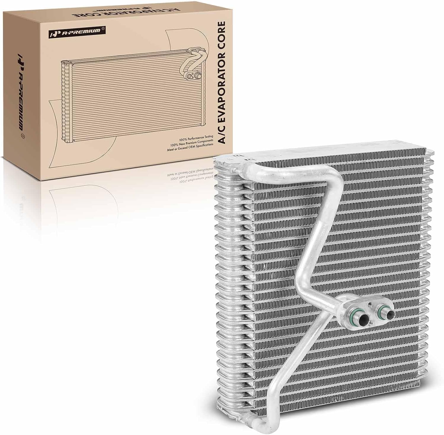 A-Premium Front AC Evaporator Core Compatible with Ford Explorer/Taurus/Flex/Police Interceptor Sedan/Police Interceptor Utility/Special Service Police Sedan/Taurus/Flex/Explorer & Lincoln MKS/MKT