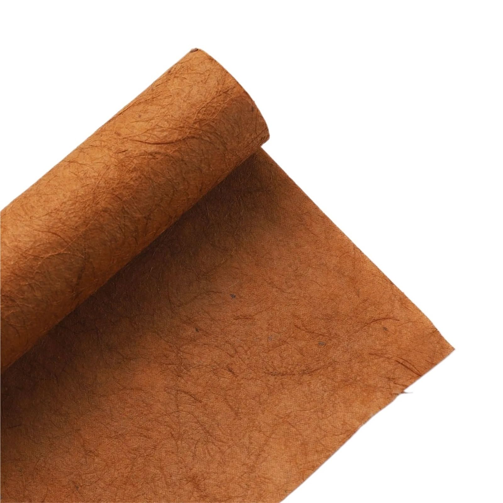 5 Stück 50 x 70 cm Retro handgerissenes Hanfpapier Faserpapier Blumenstrauß Verpackung DIY aus leichtem Handpapier Blumenmaterialien FüR Geburtstag(Dark Brown)