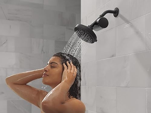 Miniatura 7 de Delta Faucet Clarifi Filtro de ducha estándar con filtro, filtro de agua de ducha, filtro de cabezal de ducha, negro mate 7SF100-BL