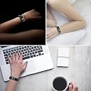 FREXCEZ Adjustable Xiaomi Mi Band 5 / Mi Band 6 Watch Silicone Strap Band Bracelet - (Set 5) gallery image