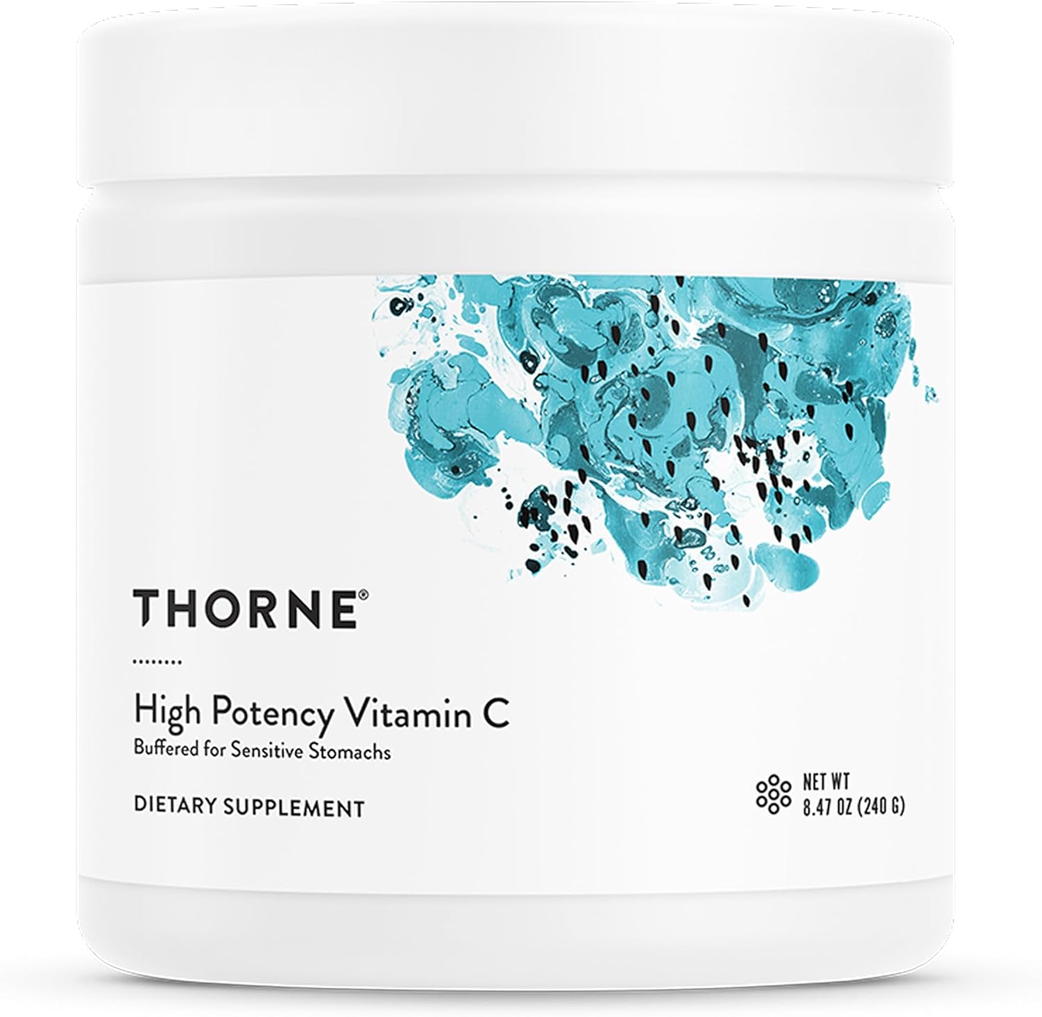 THORNE - High Potency Vitamin C - Ascorbic Acid with Calcium, Magnesium & Potassium - Healthy Immune Function & Antioxidant Support* - Third-Party Certified - Gluten, Dairy & Soy-Free - 42 Servings