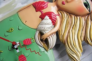 Amazon.com: Enesco Allen Designs Shelley Mermaid with Starfish Amazon.com: Enesco Allen Designs Shelley Mermaid with Starfish