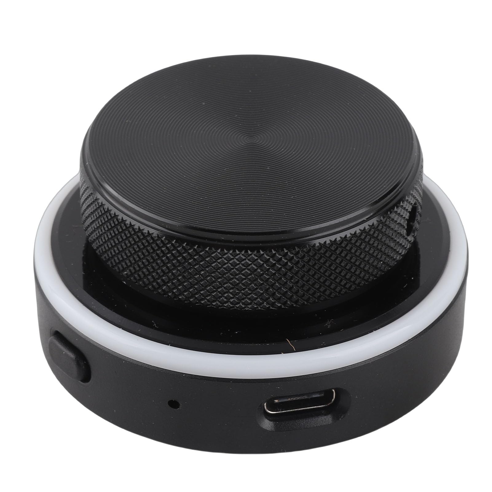 Bewinner Bouton de Contrôle du Volume Bluetooth, connectivité 2,4 G BT USB C, Cadran de Contrôle RVB pour PC, Ordinateur Portable, Tablette, Téléphone, Raccourcis de Réglage du Volume et
