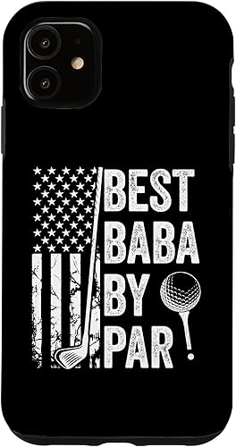 Miniatura 7 de iPhone XXS Best Baba By Par USA Flag Golf Father's Day Golfing Dad Case