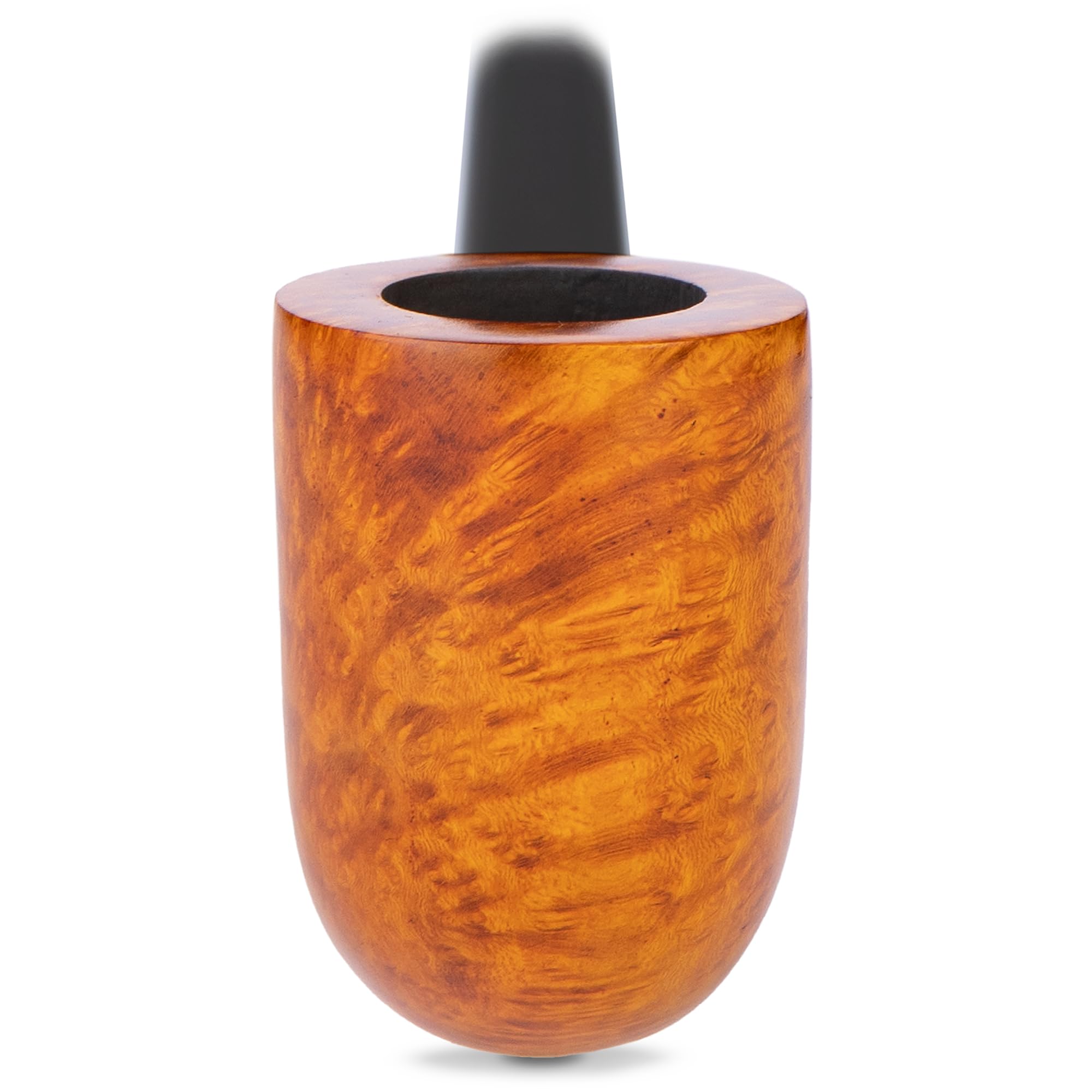 Długa fajka do palenia tytoniu 26 cm | Drewno briar jasnobrązowe | Churchwarden Pipe