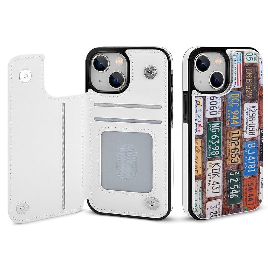 Amazon.co.jp: iPhone 13 Miniケース 手帳型 英字柄 数字柄