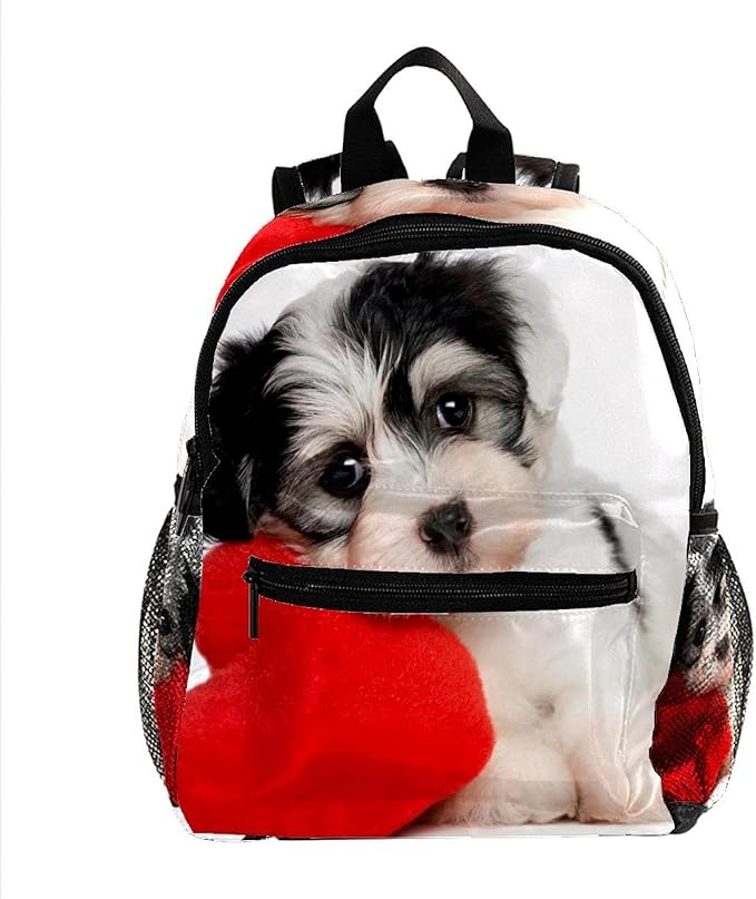 Dog, School Backpack School Bag Cute Bookbags Rucksack Laptop Book Bag