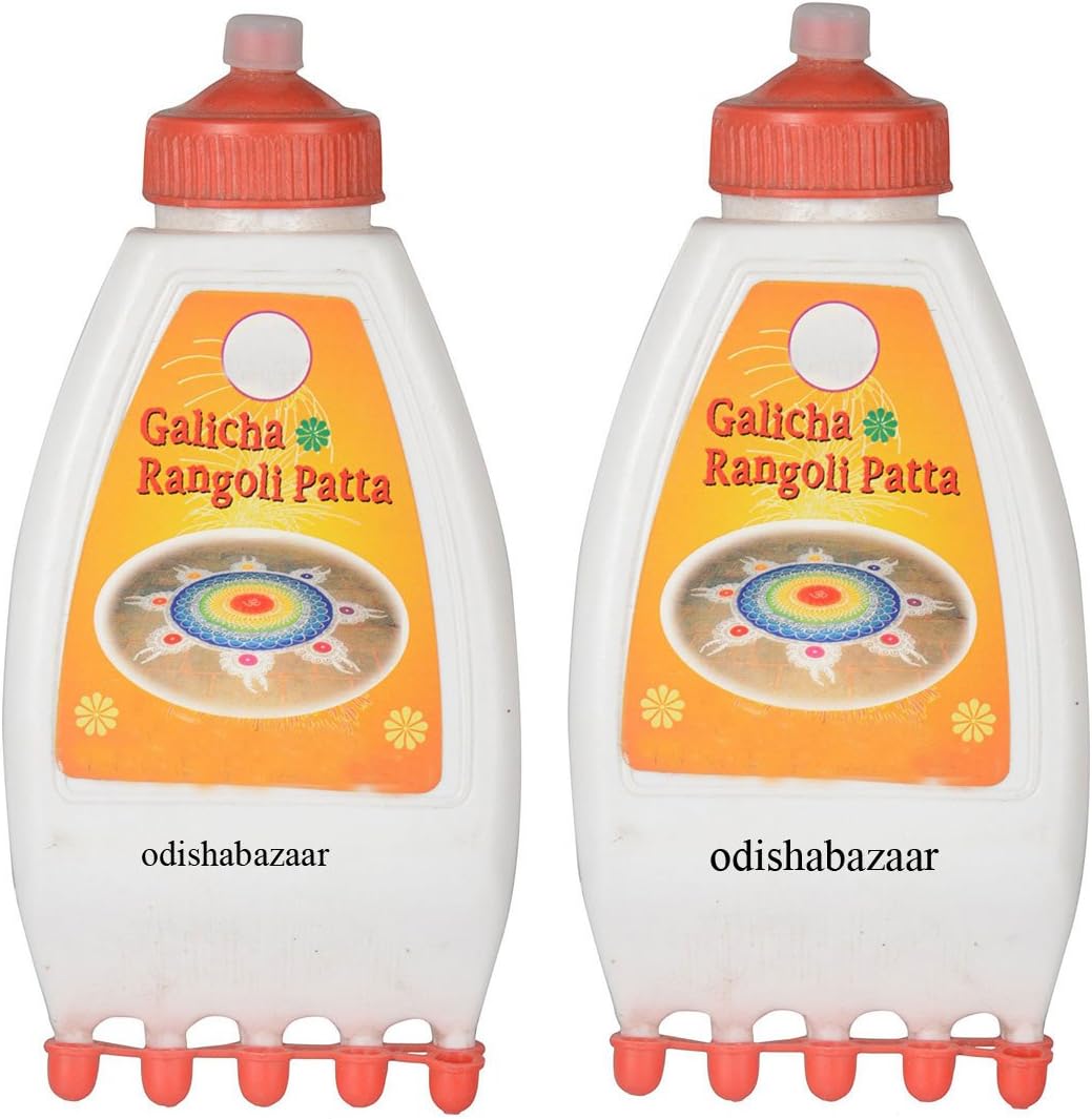 Odishabazaar Ready to Draw Rangoli making Kit: Galicha Rangoli Patta Set of 2