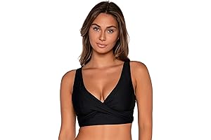 Sunset Sensations: Elsie Bralette Women's Swimsuit Bikini Top with Underwire