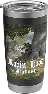 Robin Hood & His Merry Men Archer Ambush in Sherwood Forest Stainless Steel Insulated Tumbler