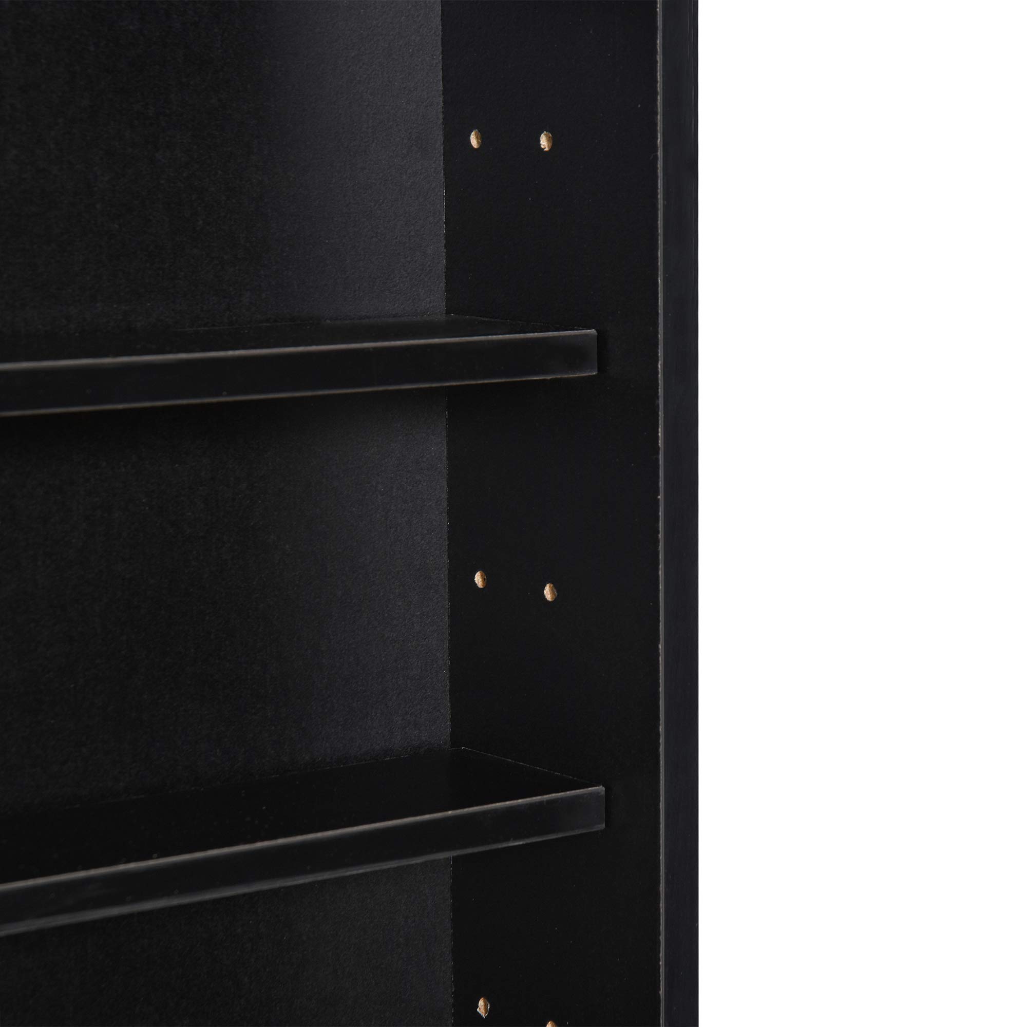 5Tier Wall Display Shelf Unit w/ 4 Adjustable Shelves