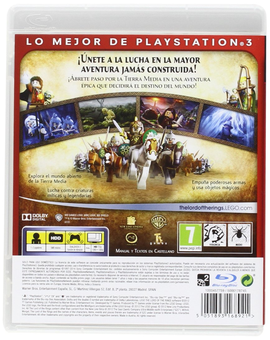 LEGO: Señor De Los Anillos [Reedición]