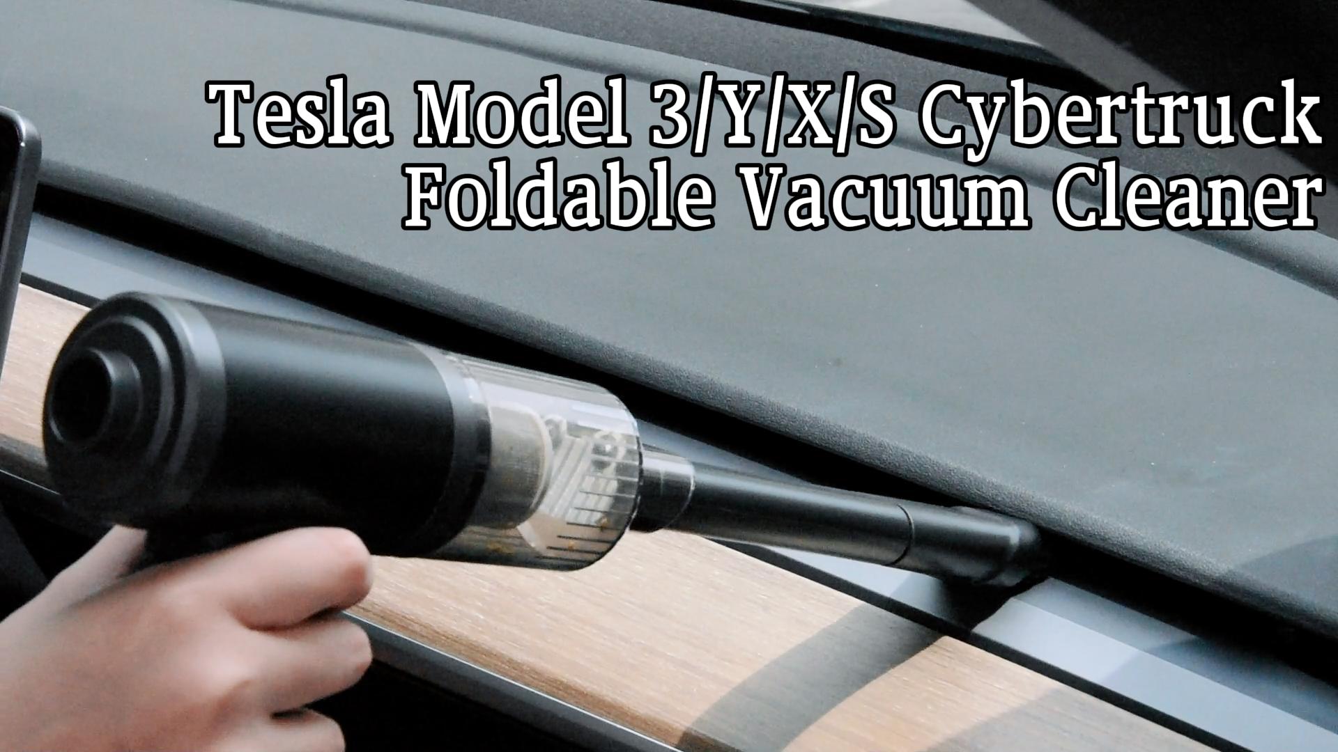 Amazon.com: Foldable Car Vacuum Cleaner for Tesla Model 3 Y X S, 4