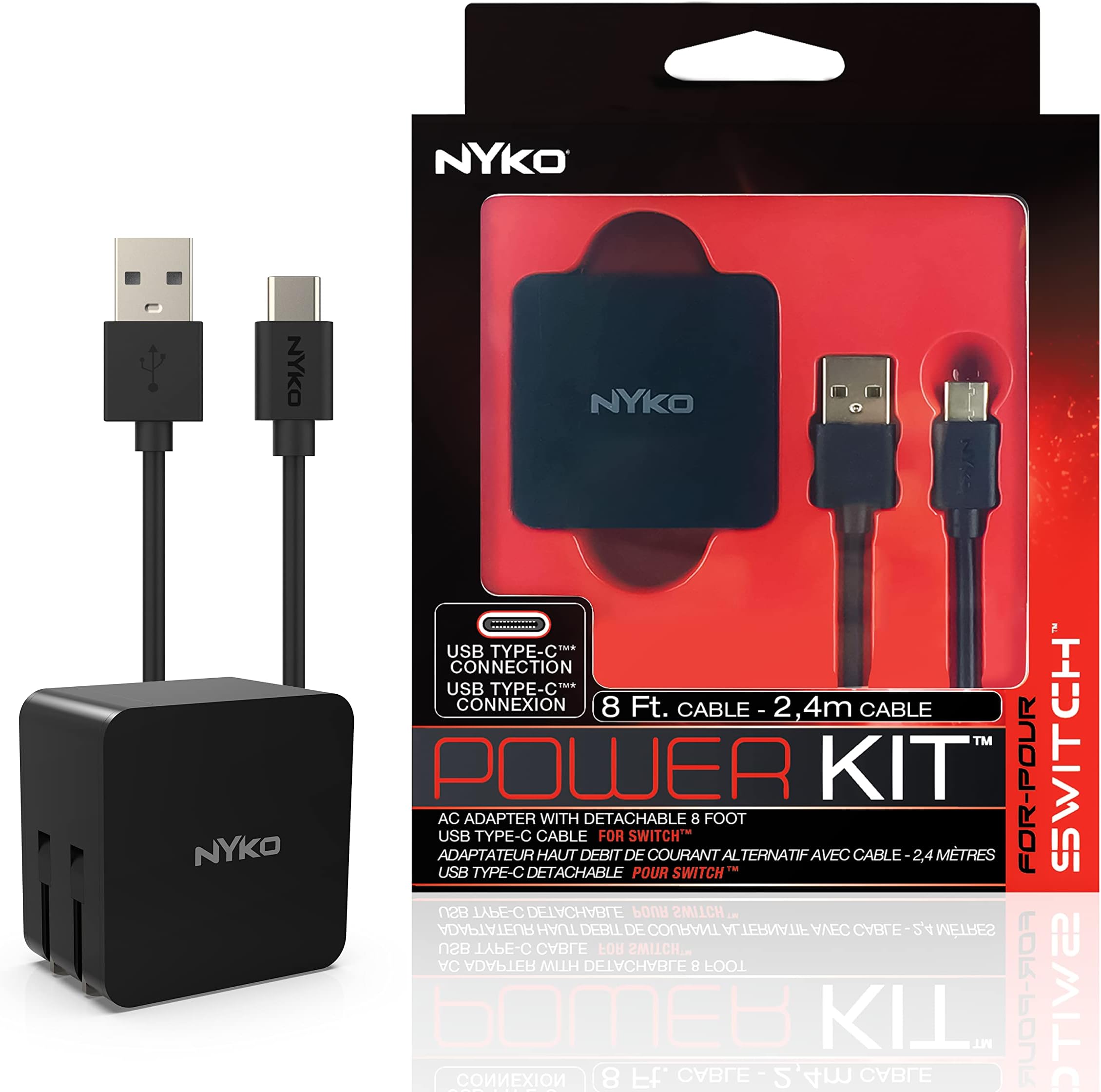 Nyko Technologies 87210 Power Kit - Nintendo Switch