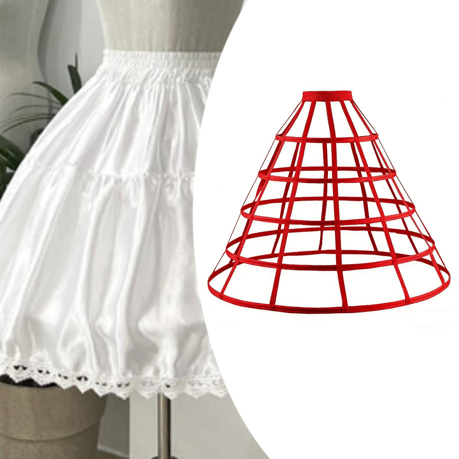 Sottogonna a Cerchio, Sottogonna Lolita, Crinolina per Abito, a Tema,