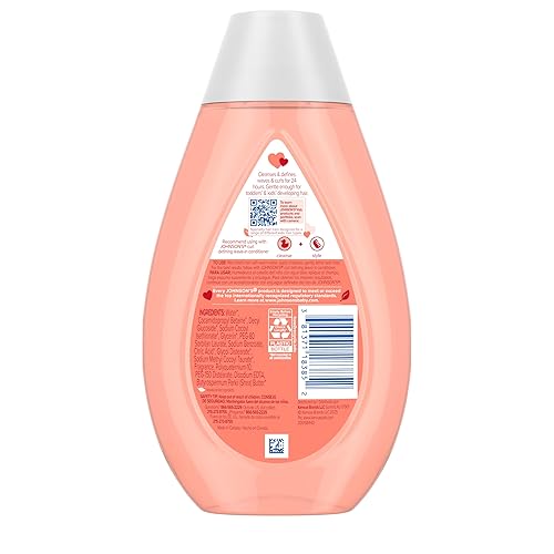 Miniatura 7 de Johnson's - Champú definidor de rizos para niños con manteca de karité, limpia, suaviza el encrespamiento y define ondas y rizos durante 24 horas