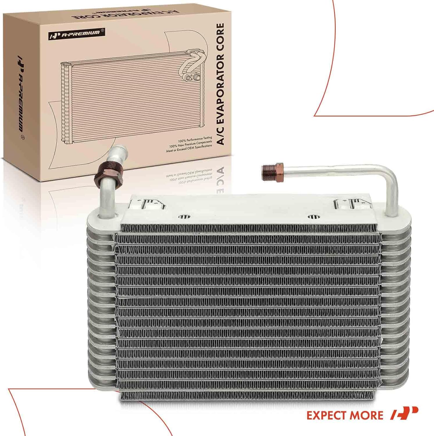 A-Premium Front A/C Evaporator Core Compatible with Chevrolet Astro 1994-2005 & GMC Safari 1994-2005, 4.3L, Replace# 52480284