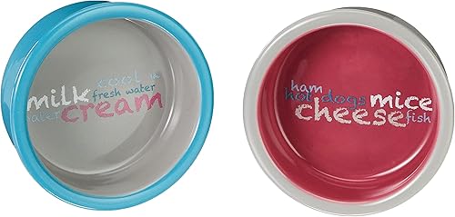 Miniatura 3 de Trixie Juego de cuencos de cerámica Eat On Feet