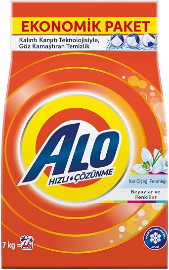Alo 7 kg Kar Çiçeği Toz Deterjan