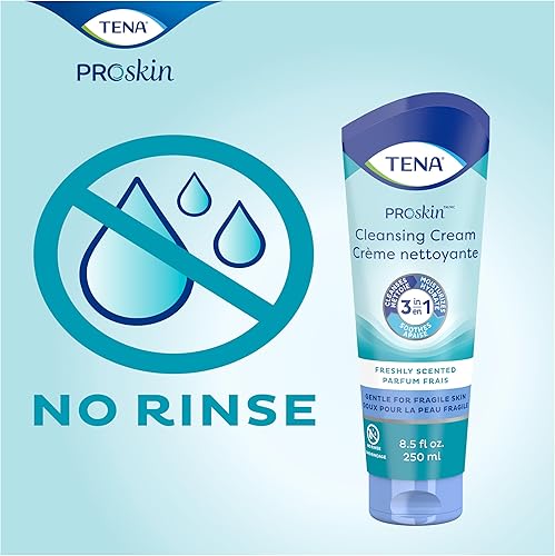 Miniatura 4 de TENA ProSkin - Limpiador suave para la piel, crema limpiadora, limpiador para el cuidado de la piel