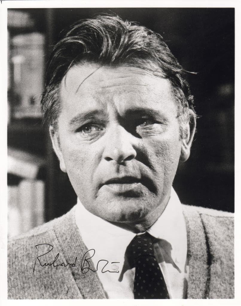 Richard Burton Autograph Signed 8 x 10 Photo