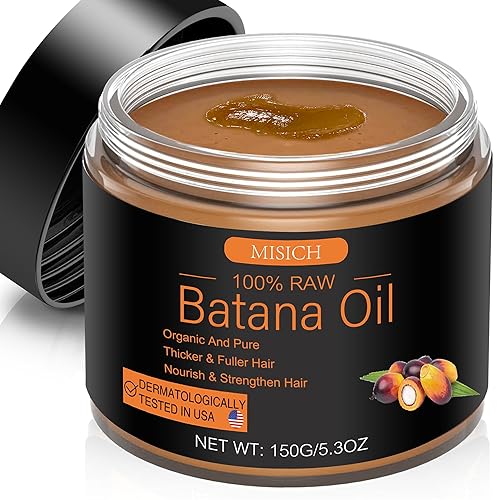 Dr. Sebi - Aceite de batana crudo para el crecimiento del cabello, 100% natural puro de Honduras, orgánico sin refinar para prevenir la pérdida de
