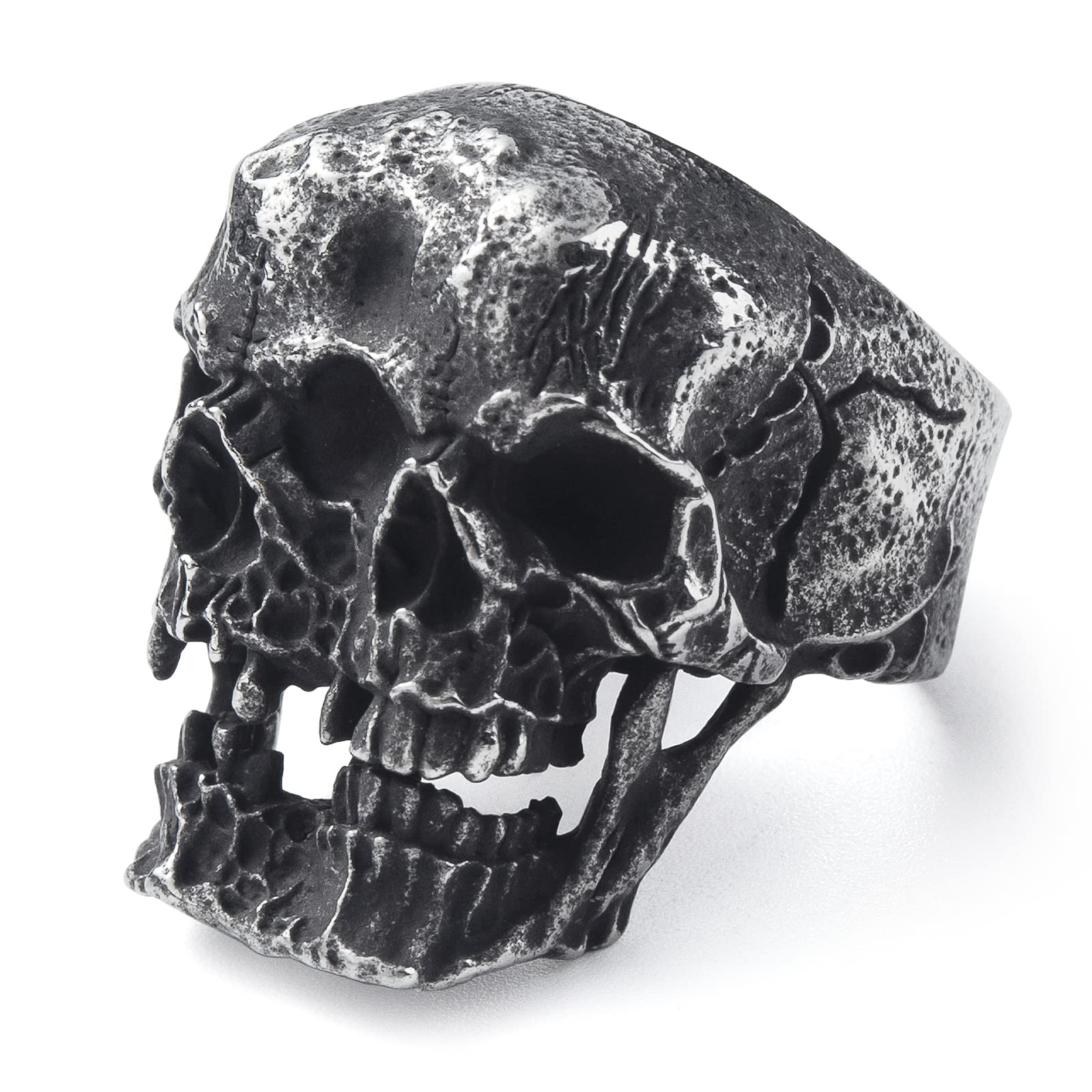 Skull Rings for Men Stainless Steel Gothic Biker Skull Ring Jewelry for Men Size 8-13-image-44