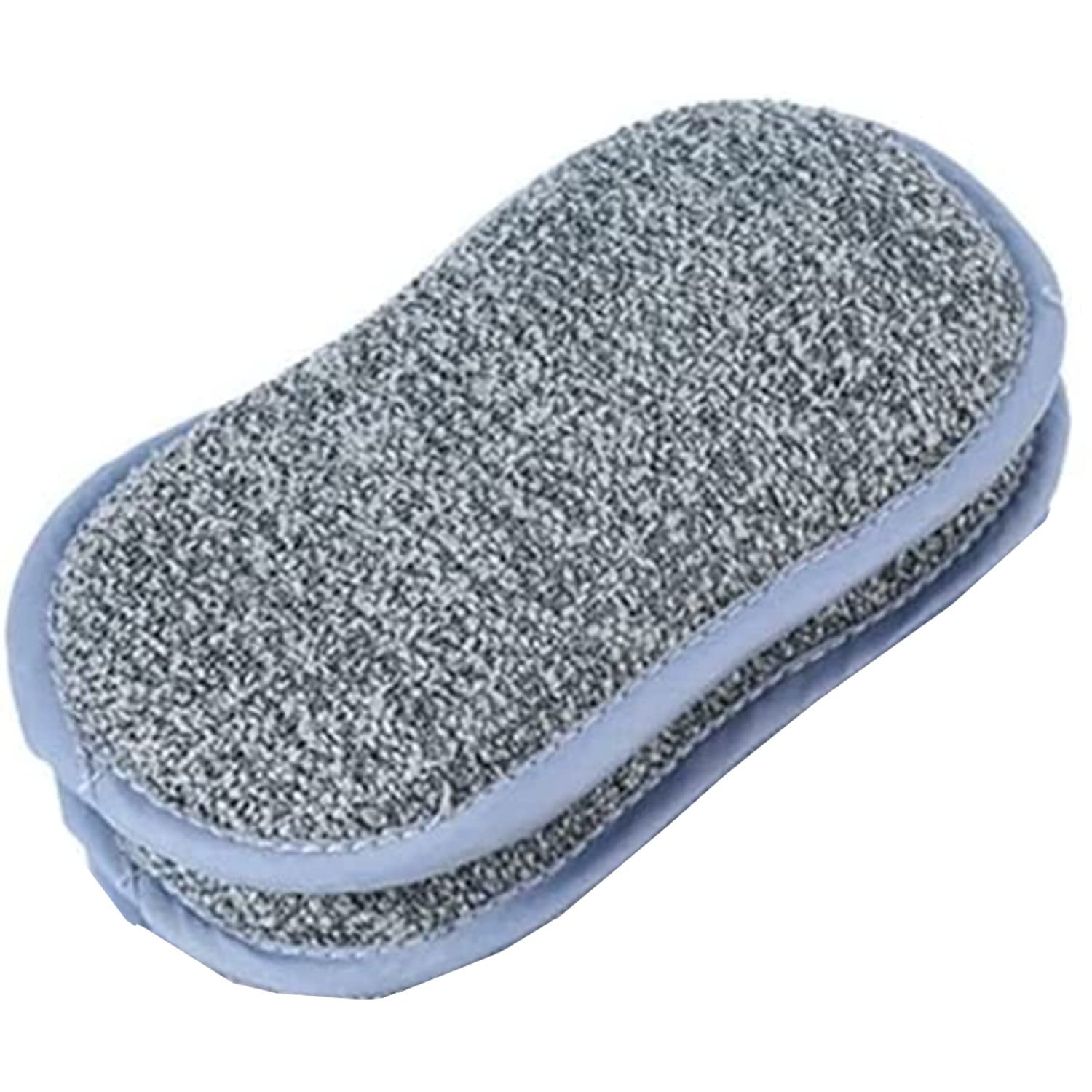YANCI® Multi-Purpose Scrub Sponges for Kitchen 6.1" × 3.6", Non-Scratch Microfiber Sponge, Effortless Cleaning of Dishes, Pots & Pans All at Once (Pack of 2) (B0B74XFJ8J) Amazon Price History, Amazon Price Tracker