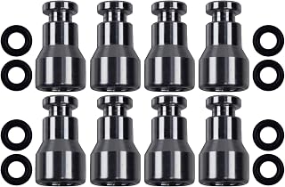 Fuel Injector Spacer Set of 8 - LS1 Intake Manifold/Fuel Rail to LS Truck Injector Adapter ICT Billet, 551371