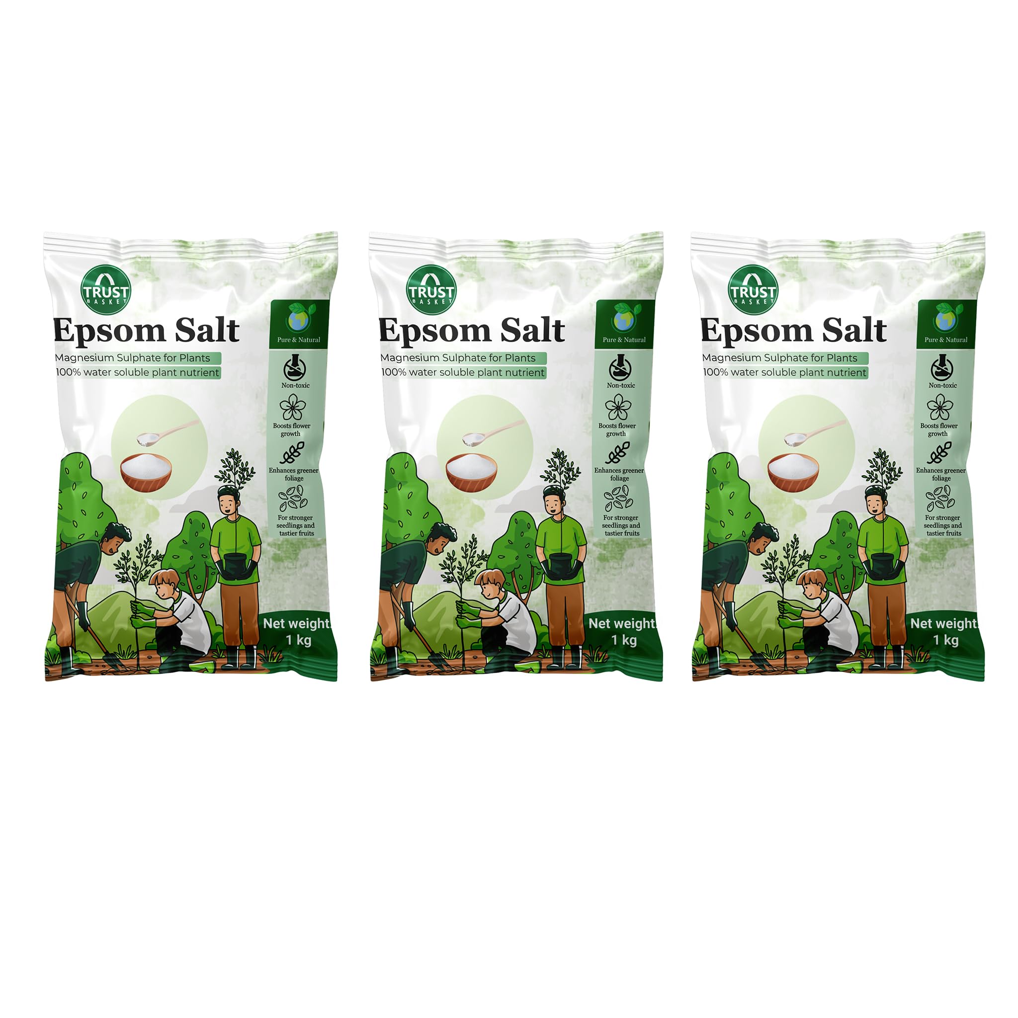 See full amazon price history chart for TrustBasket Epsom Salt for plants (3 KG) | Contains Magnesium Sulfur | Water Soluble Plant Fertilizer | Prevents yellowing of leaves | Plant growth supplement TrustBasket Epsom Salt for plants (3 KG) | Contains Magnesium Sulfur | Water Soluble Plant Fertilizer | Prevents yellowing of leaves | Plant growth supplement (B0CX1S2JWY) Amazon Price History, Amazon Price Tracker
