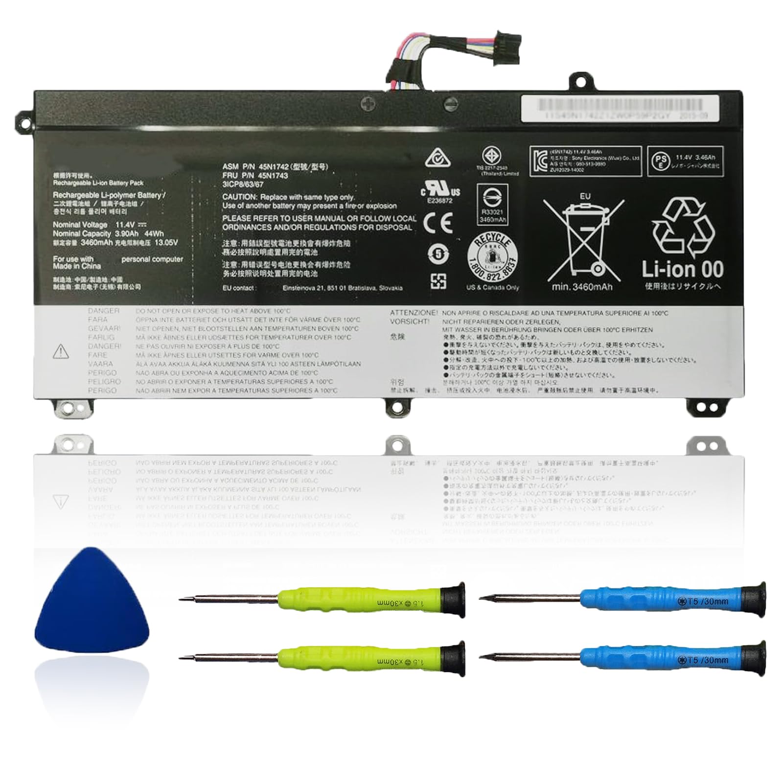 Amazon.com: OUWEE 45N1742 Laptop Battery Compatible with Lenovo
