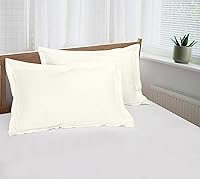 Vista 124 de Royale Linens Paquete de 2 fundas de almohada de tamaño estándar de 20 x 26 pulgadas, microfibra 1800, fundas de almohada de cama, resistentes a