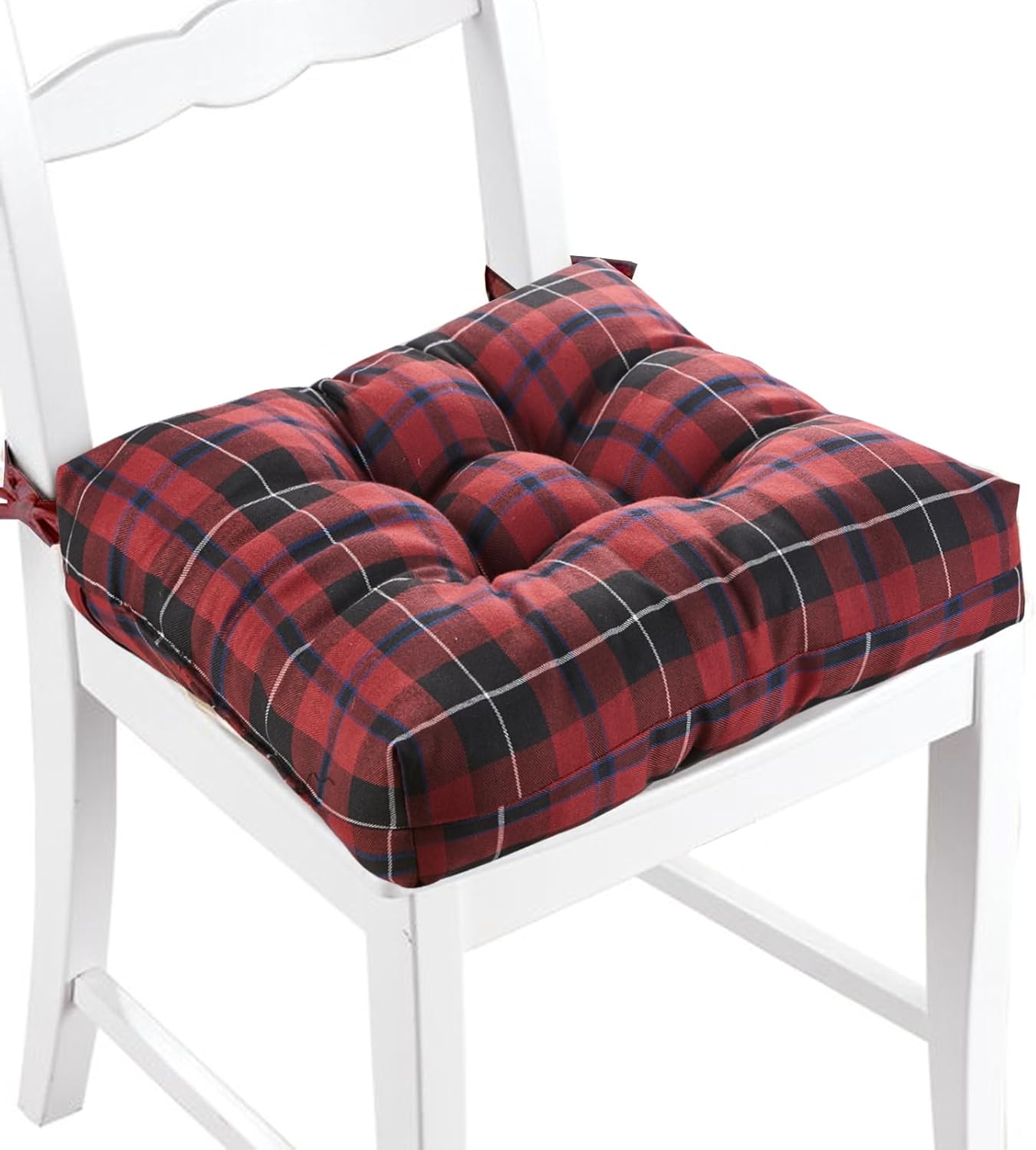 Big Hippo Chair Pads Seat Cushions with Ties for Dining Office Chairs