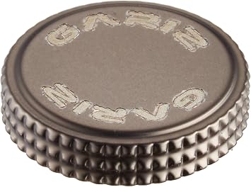 GARIZ Software Release Button Paste Type 12mm Gunmetal XA-SB7