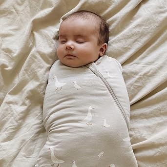 GUNAMUNA Swaddle Sleep Sack for Babies Infants and Toddlers, Easy Diaper Changes, 1.0 TOG