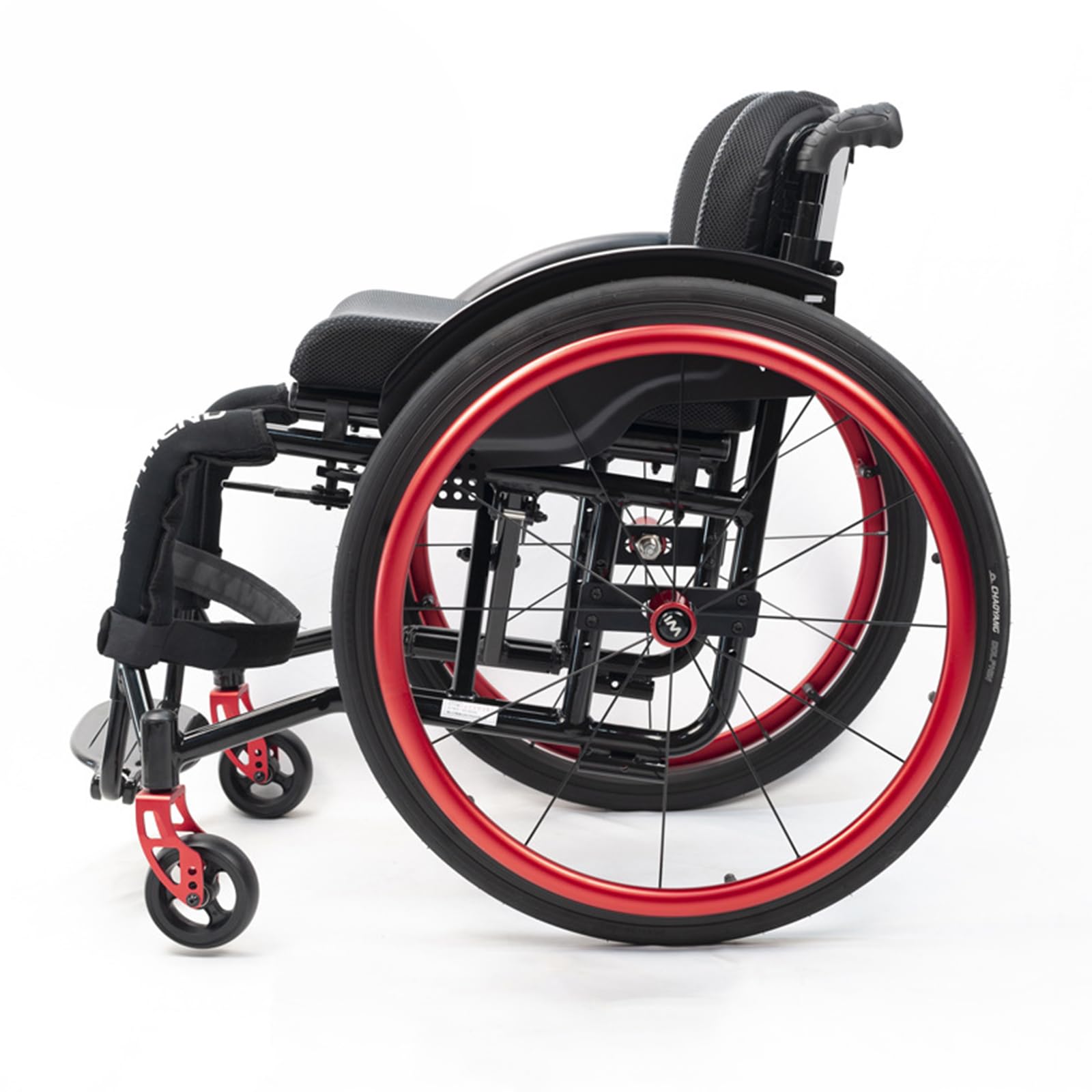 Silla de Ruedas Ligera de Aleación de Aluminio para Adultos - Plegable, Deportiva, Autopropulsada, Manual - Ayuda de Movilidad