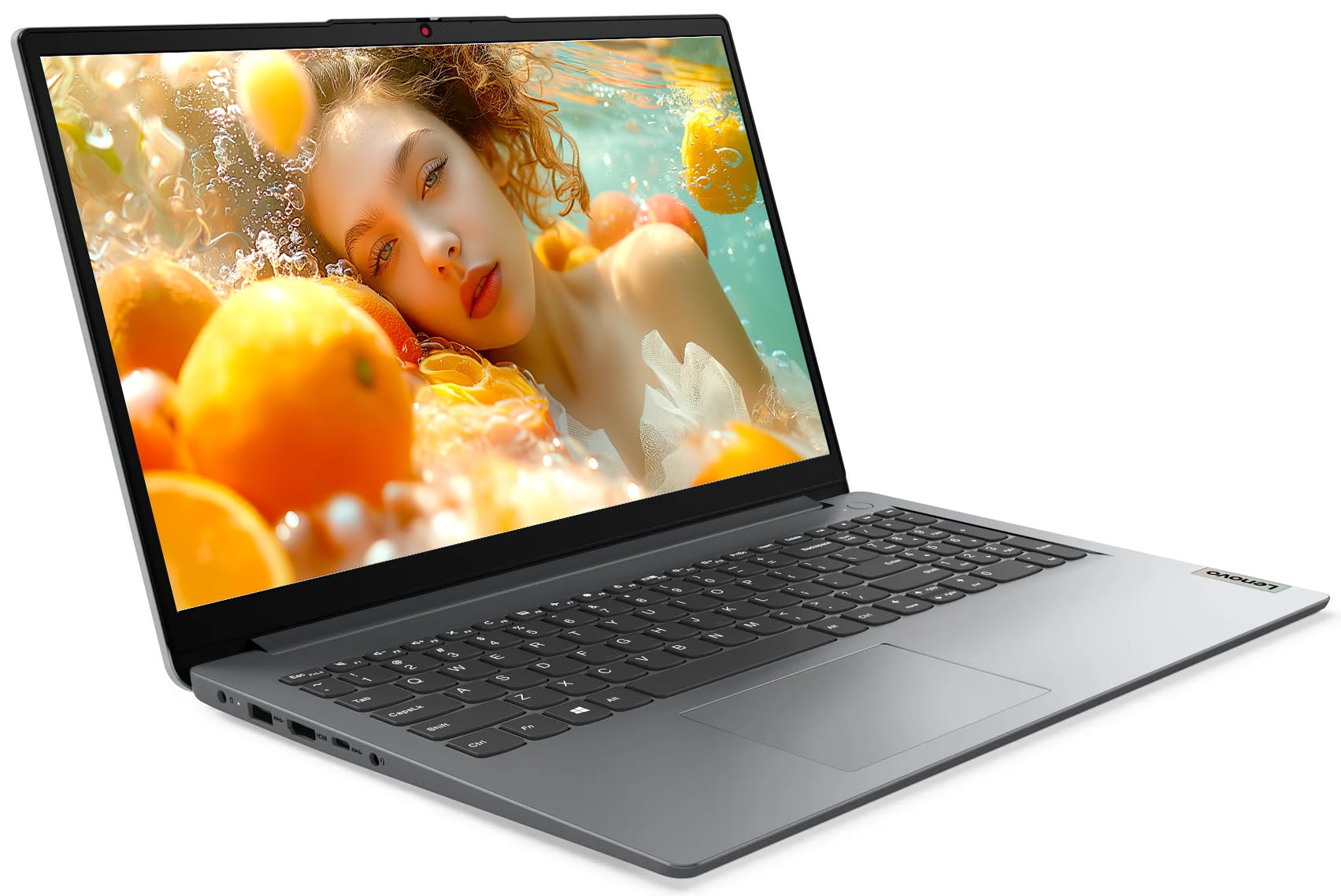 Lenovo Ideapad 15.6” FHD Business Laptop, 40GB RAM 2TB SSD, Intel Hexa Core i3 Processor, Windows 11 Pro with Lifetime Office License Suite, Fingerprint Reader, NLY Earphones, Cloud Gray