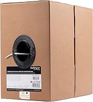 Vista 6 de StarTech.com Cable Ethernet Cat 5e a granel de 1000 pies, trenzado, azul, cable Ethernet a granel, cable Cat 5 azul, 1000 pies, TAA (WIRRJ45BLRL)